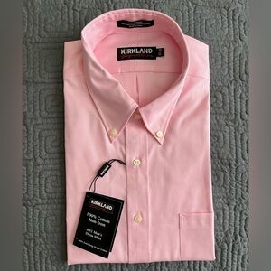 Kirkland Signature Light Pink Men's Dress Shirt